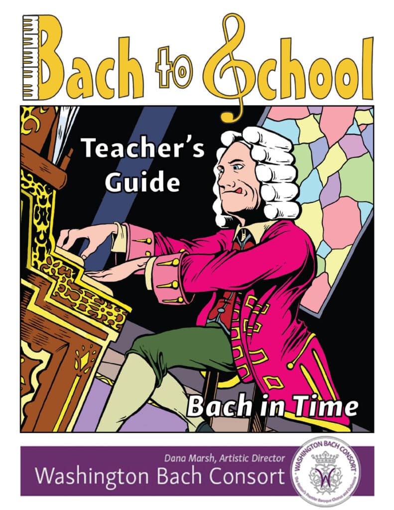 Cover of Bach to School – Bach in Time – Teachers Guide