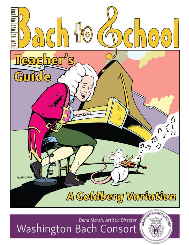 Cover of Bach to School – A Goldberg Variation – Teachers Guide