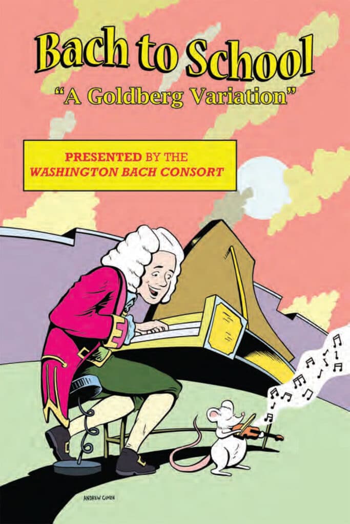 Cover of Bach to School – A Goldberg Variation – Comic Book