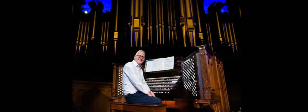 James O’Donnell at the organ