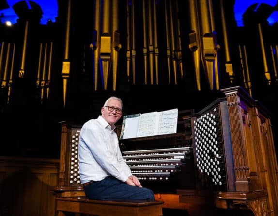 James O’Donnell at the organ