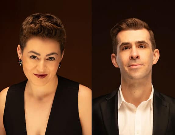 Amy Broadbent and Edmund Milly